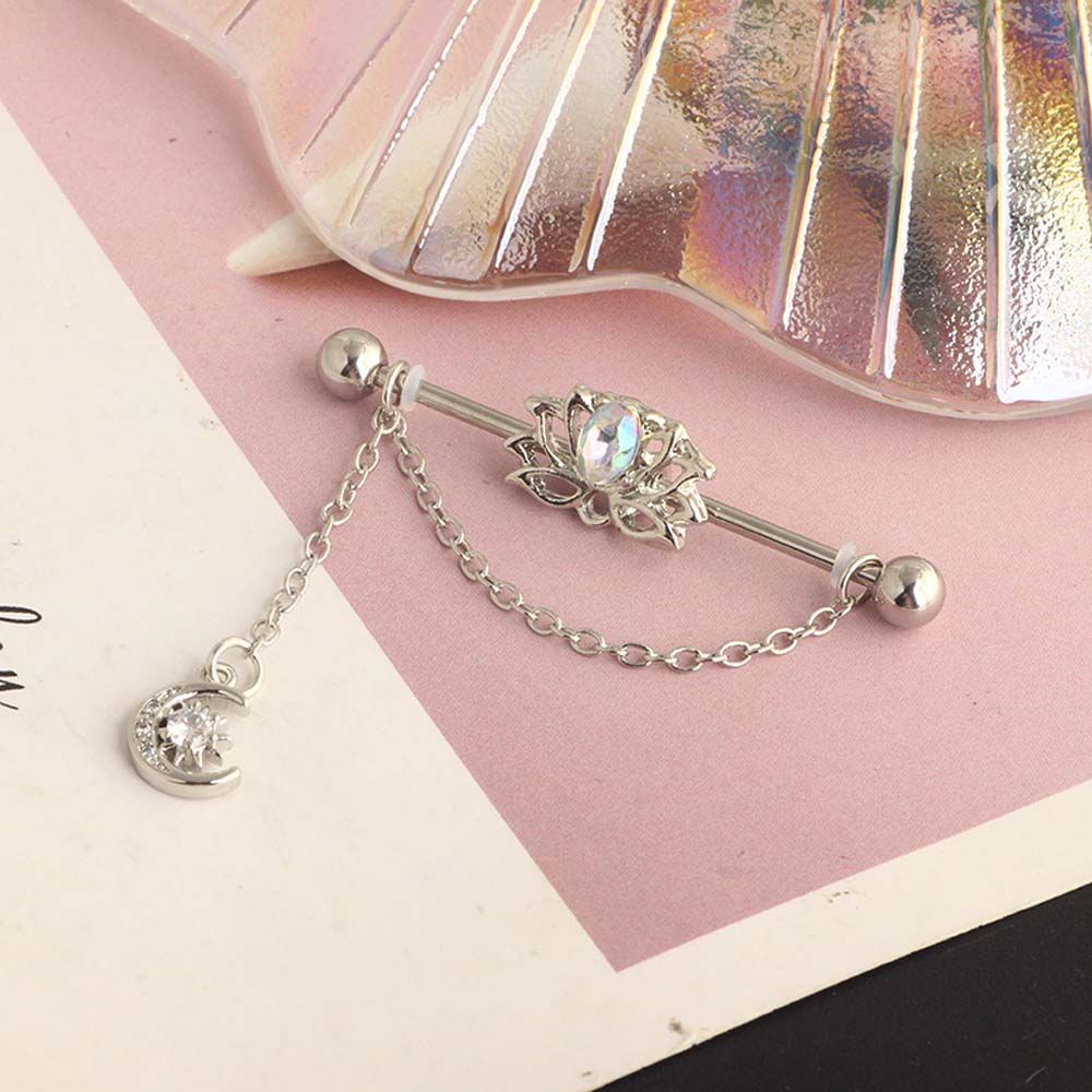 Piercing Punk Style Heart Pend - огляд і ціна Industrial Barbell Long