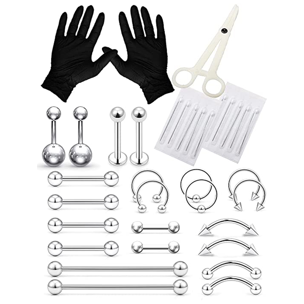Piercing Kit Stainless Steel E - огляд і ціна Body Jewelry Industrial