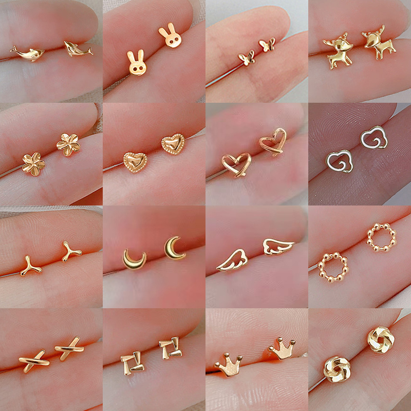 925 Silver Needles Gold Color  - огляд і ціна Body Jewelry Hypoallergenic