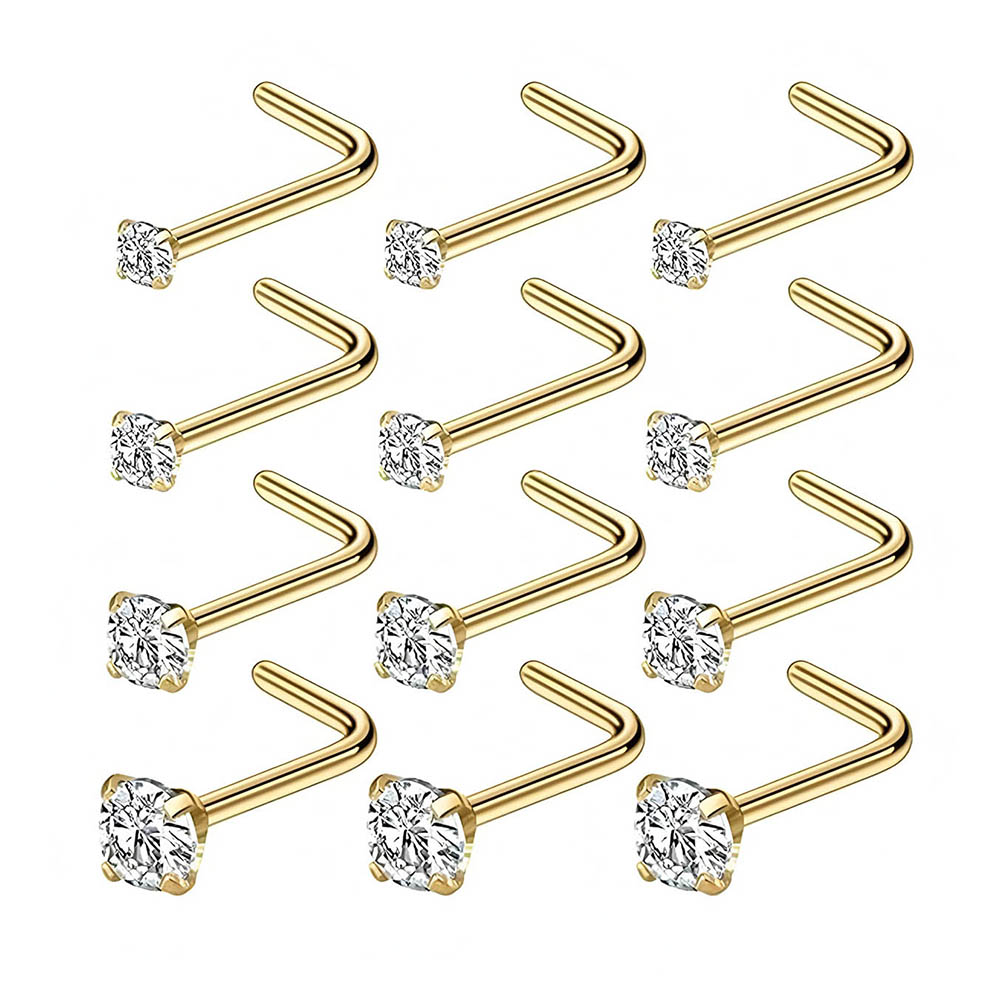 12-Piece Full Set 316L Hypoall - огляд і ціна Body Jewelry Hypoallergenic